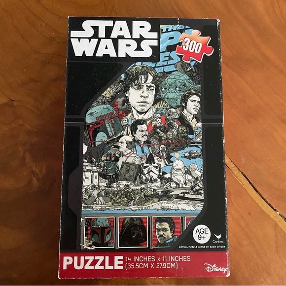 NIB Cardinal Disney Star Wars Empire Strikes Back Collage 300 Piece Puzzle - Picture 1 of 3